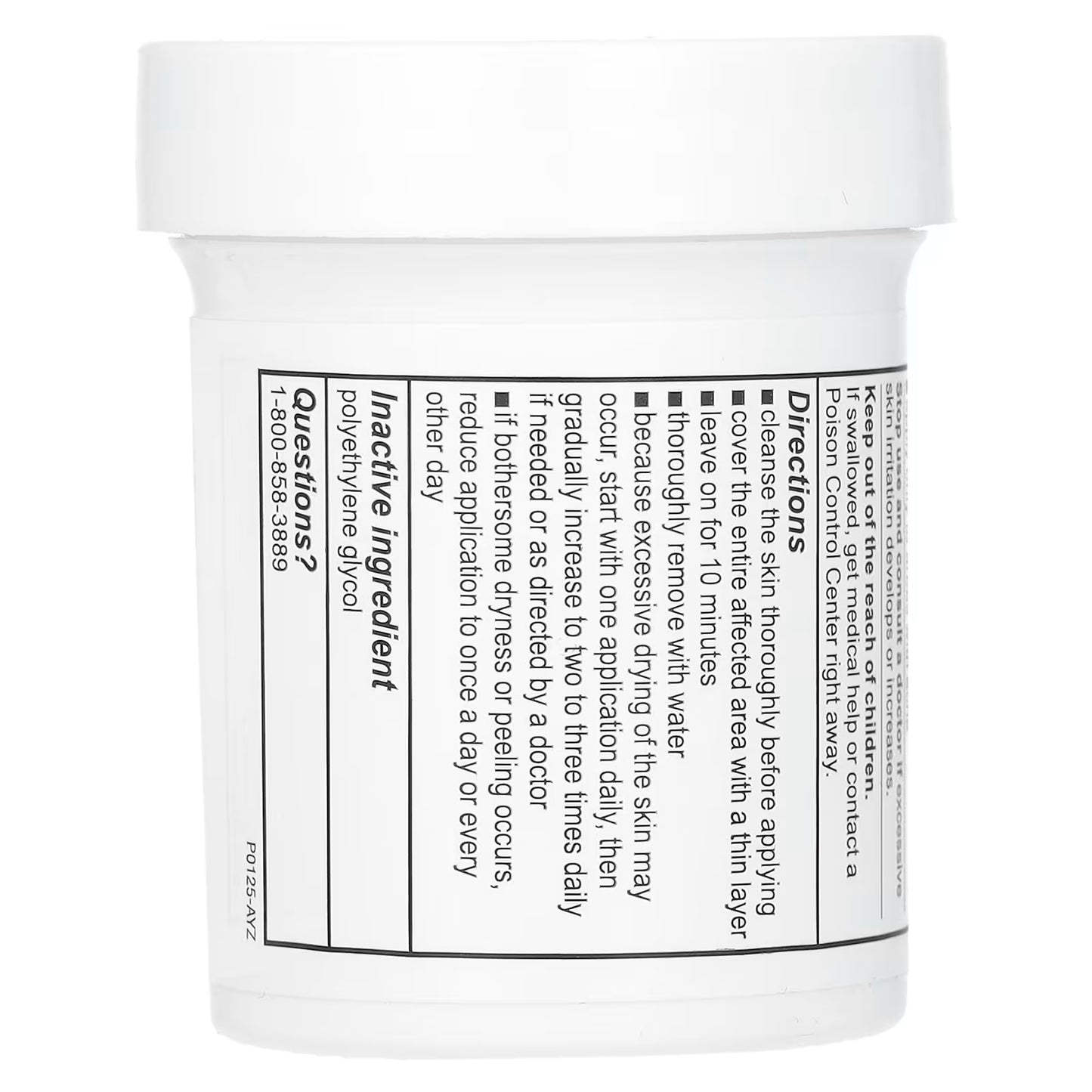 De La Cruz, Acne Treatment Ointment with 10% Sulphur, Maximum Strength, 2.6 oz (73.7 g)