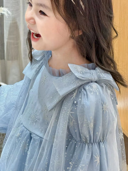 Girl's Elsa Frozen Princess Dress