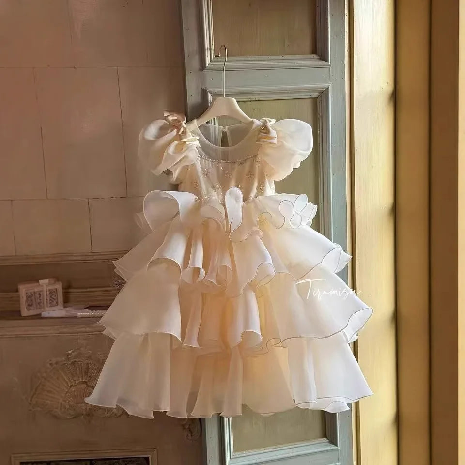 Childrens Bow Cake Princess Dress