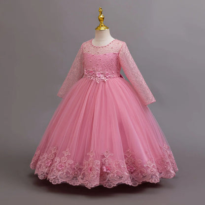 New Long Sleeve Elegant Dress