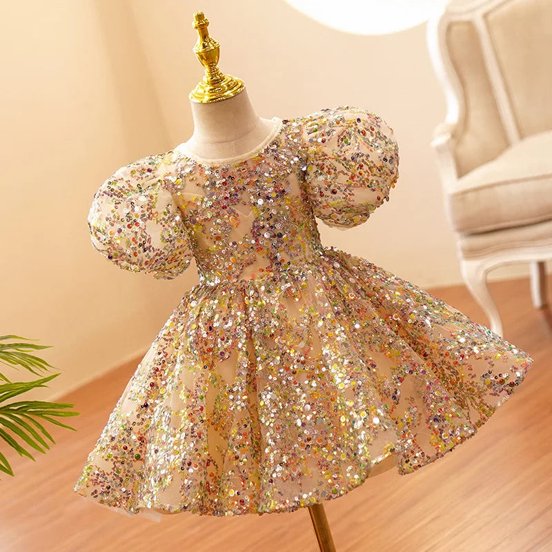2025 Birthday Party Gown Sequin Pageant Formal Dress