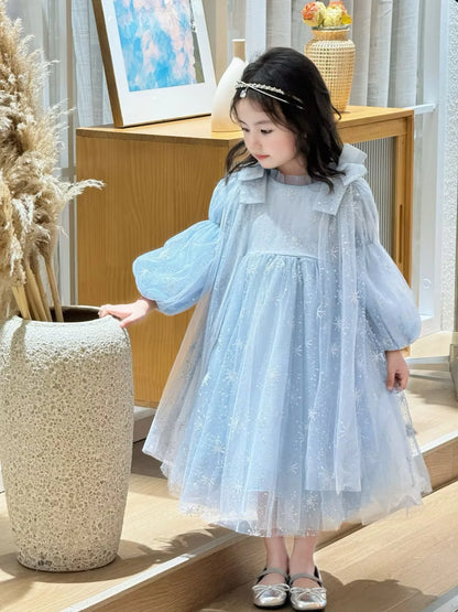Girl's Elsa Frozen Princess Dress