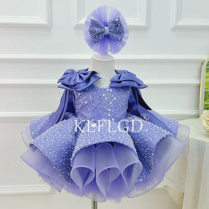 New Light luxury baby girl beauty pageant dress
