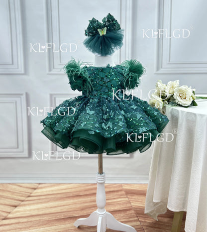 New Luxury flower children's wedding dress