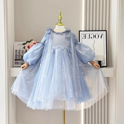 Girl's Elsa Frozen Princess Dress