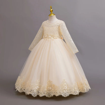 New Long Sleeve Elegant Dress