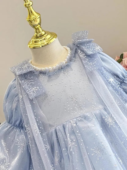 Girl's Elsa Frozen Princess Dress