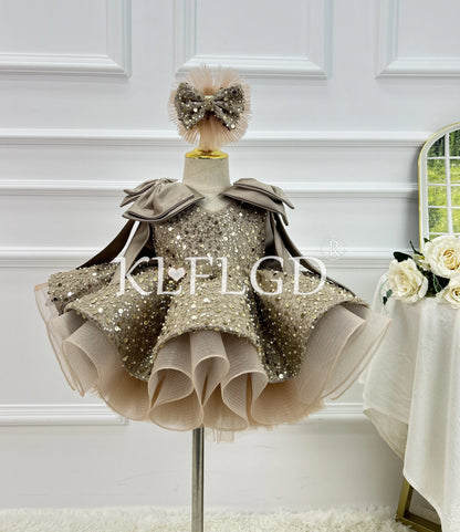 New Light luxury baby girl beauty pageant dress