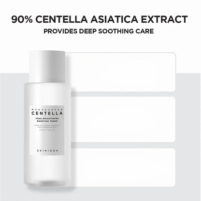 SKIN1004 Madagascar Centella Tone Brightening Tone-Up Sunscreen Cleansing Gel Foam Boosting Toner Ampoule Creme Set