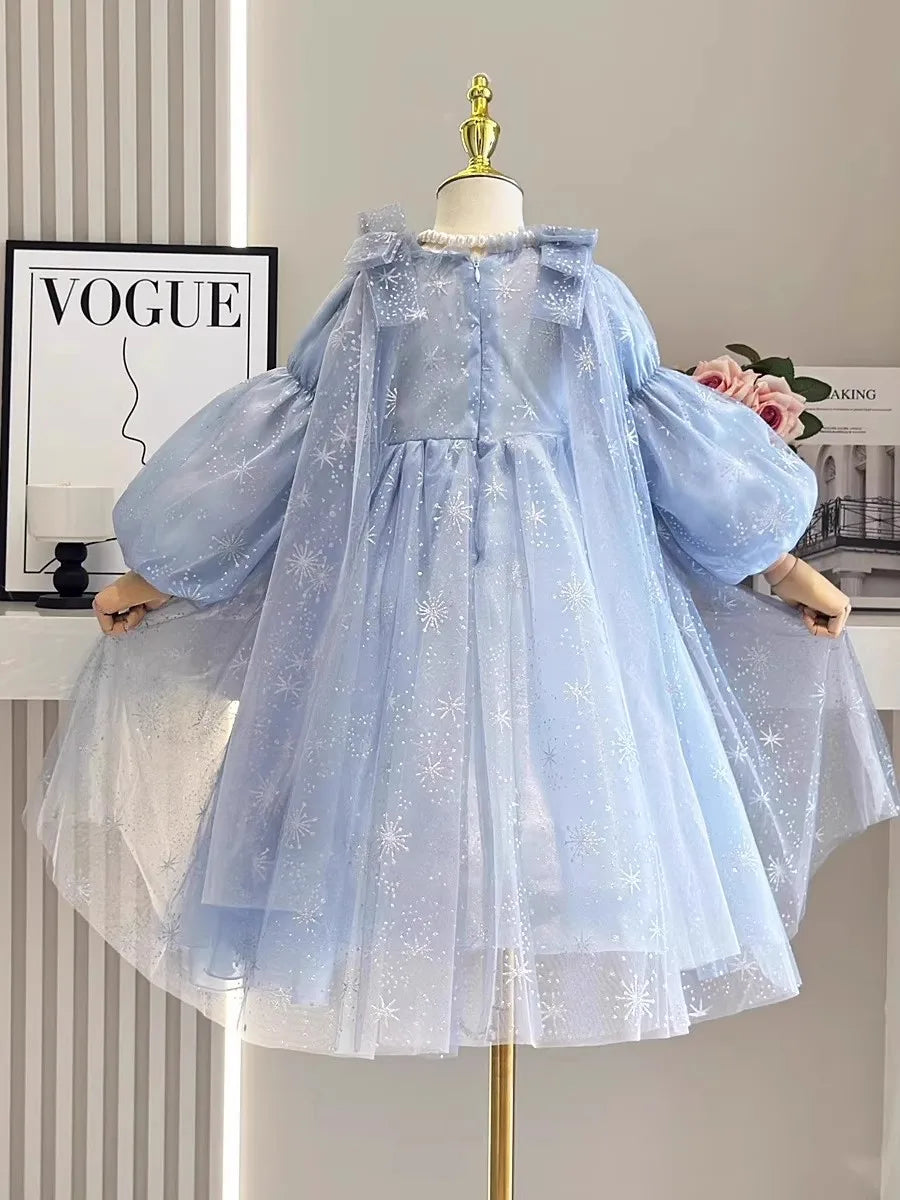 Girl's Elsa Frozen Princess Dress