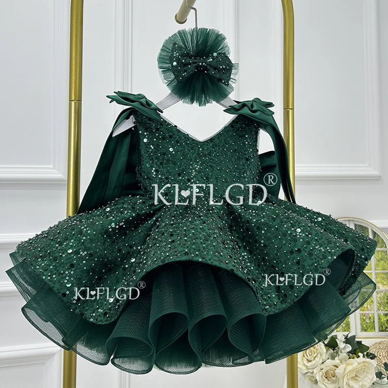New Light luxury baby girl beauty pageant dress