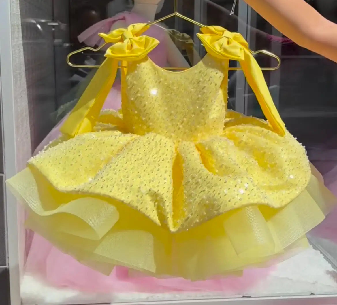 New Light luxury baby girl beauty pageant dress