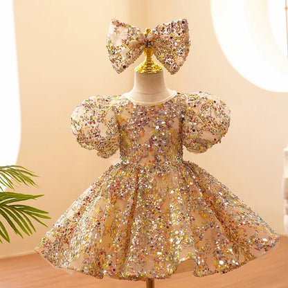 2025 Birthday Party Gown Sequin Pageant Formal Dress