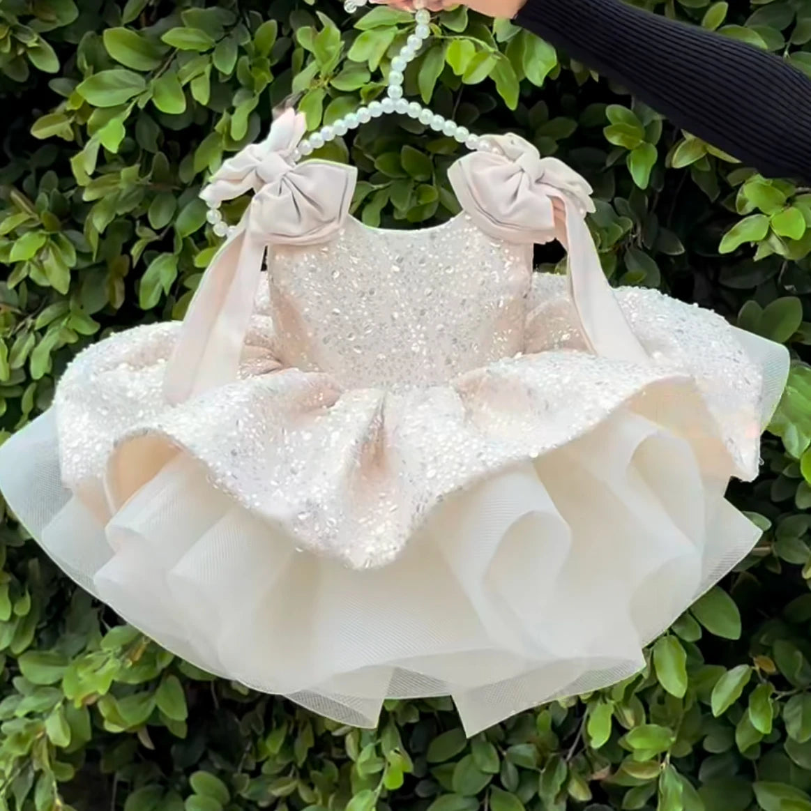 New Light luxury baby girl beauty pageant dress