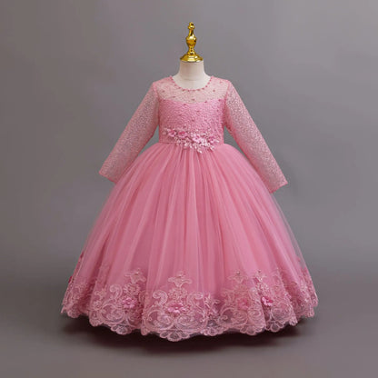 New Long Sleeve Elegant Dress