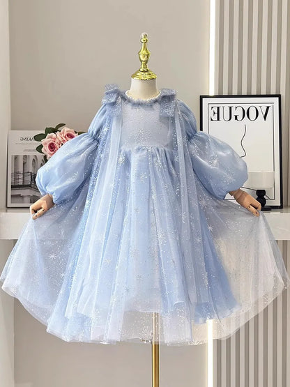 Girl's Elsa Frozen Princess Dress
