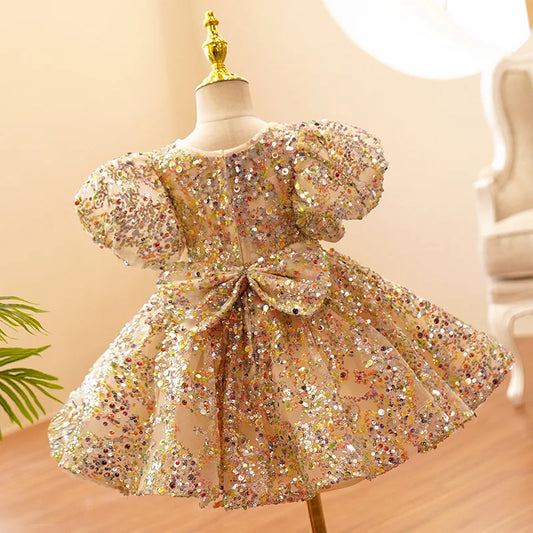 2025 Birthday Party Gown Sequin Pageant Formal Dress