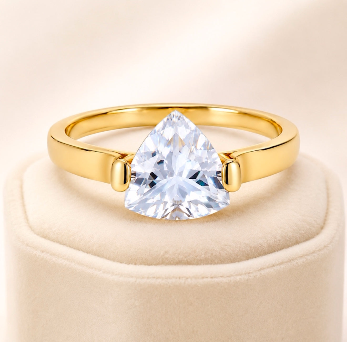 Aurelia Trillion Ring included in the Aurelia Lumina Duo Ring Set