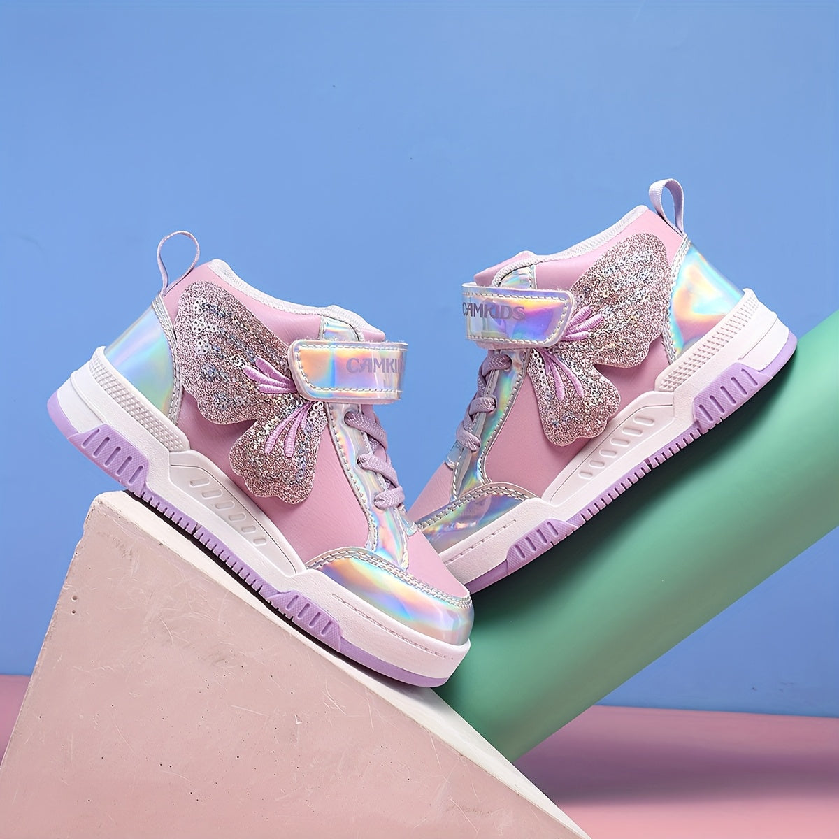 Girls' Sports Shoes 2024 Autumn and Winter New Youngsters's Board Shoes Girls High Quality Running Shoes