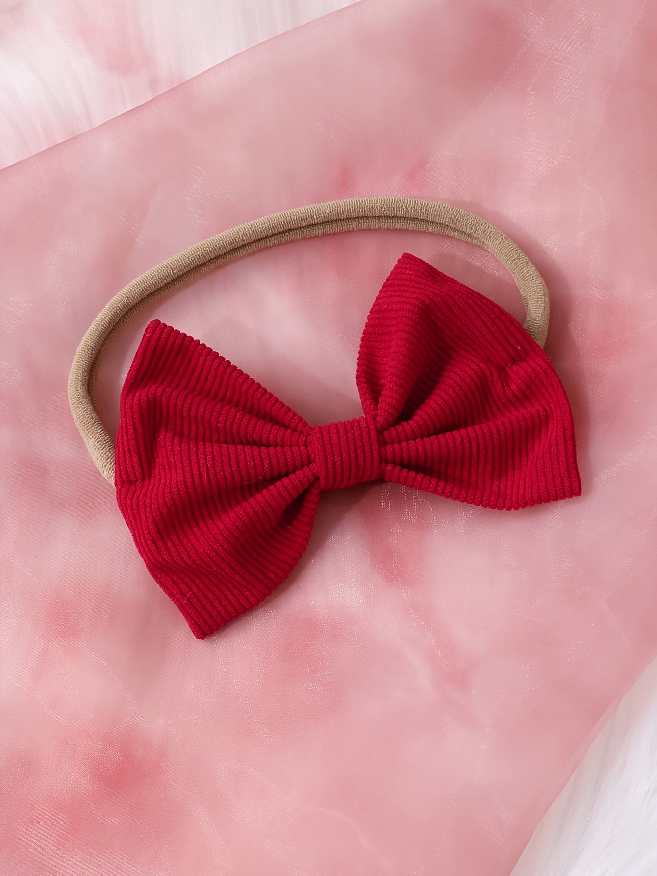 Girls' Love Print Ruffle Sleeve Top Double Skirt Overalls with Bow Headband Three-Piece Set, for Outdoor