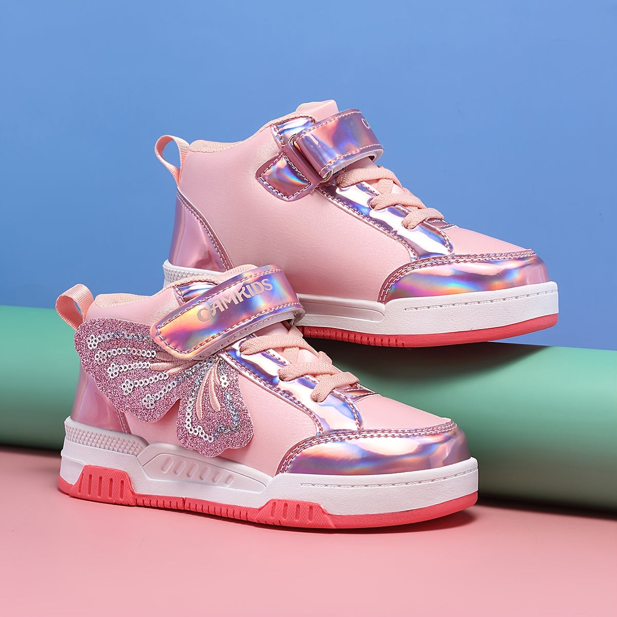 Girls' Sports Shoes 2024 Autumn and Winter New Youngsters's Board Shoes Girls High Quality Running Shoes