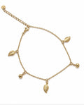 Sylva Leaf Charm Anklet product image